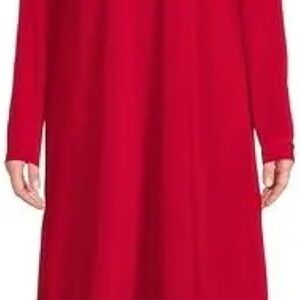 Norma Kamali Scarlet Long Sleeve Dress